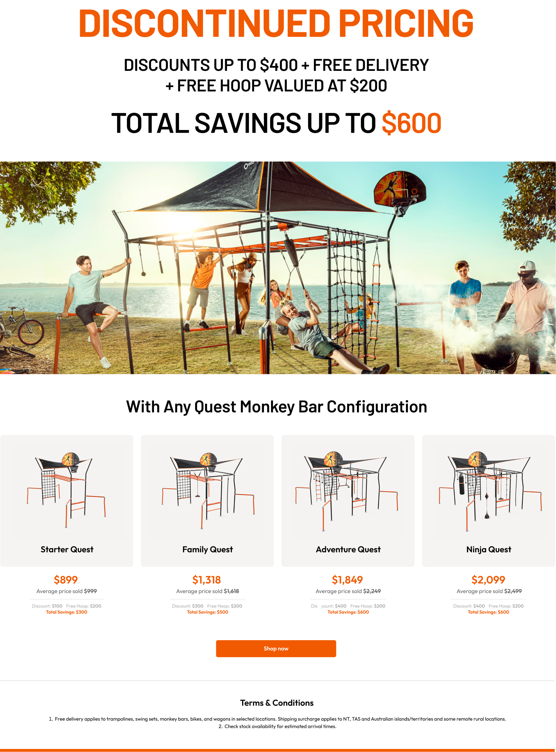 Monkey Bars Promotion