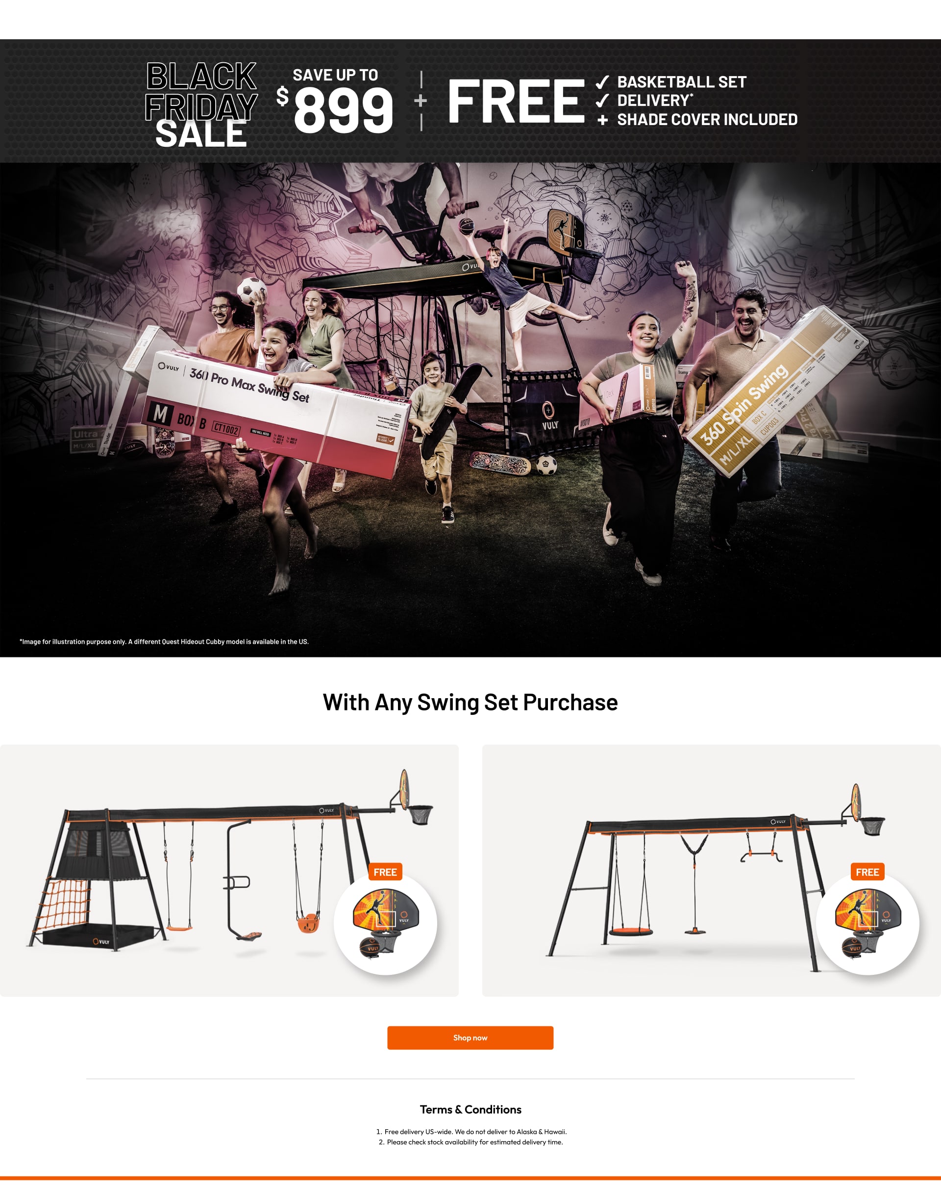 Swing Sets Promotion