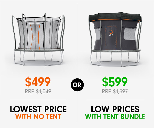 Vuly trampoline clearance sale