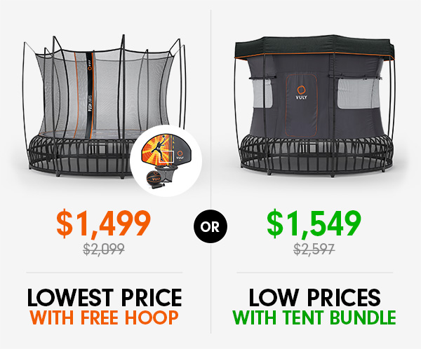 Vuly trampoline clearance tent