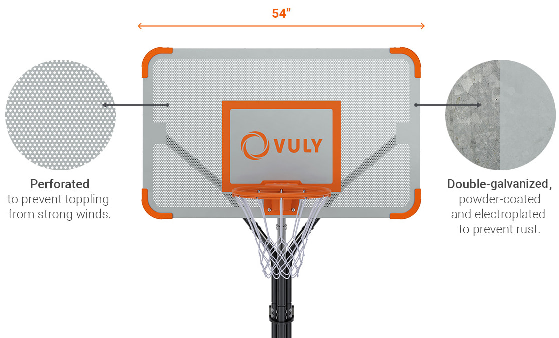 vuly basketball set