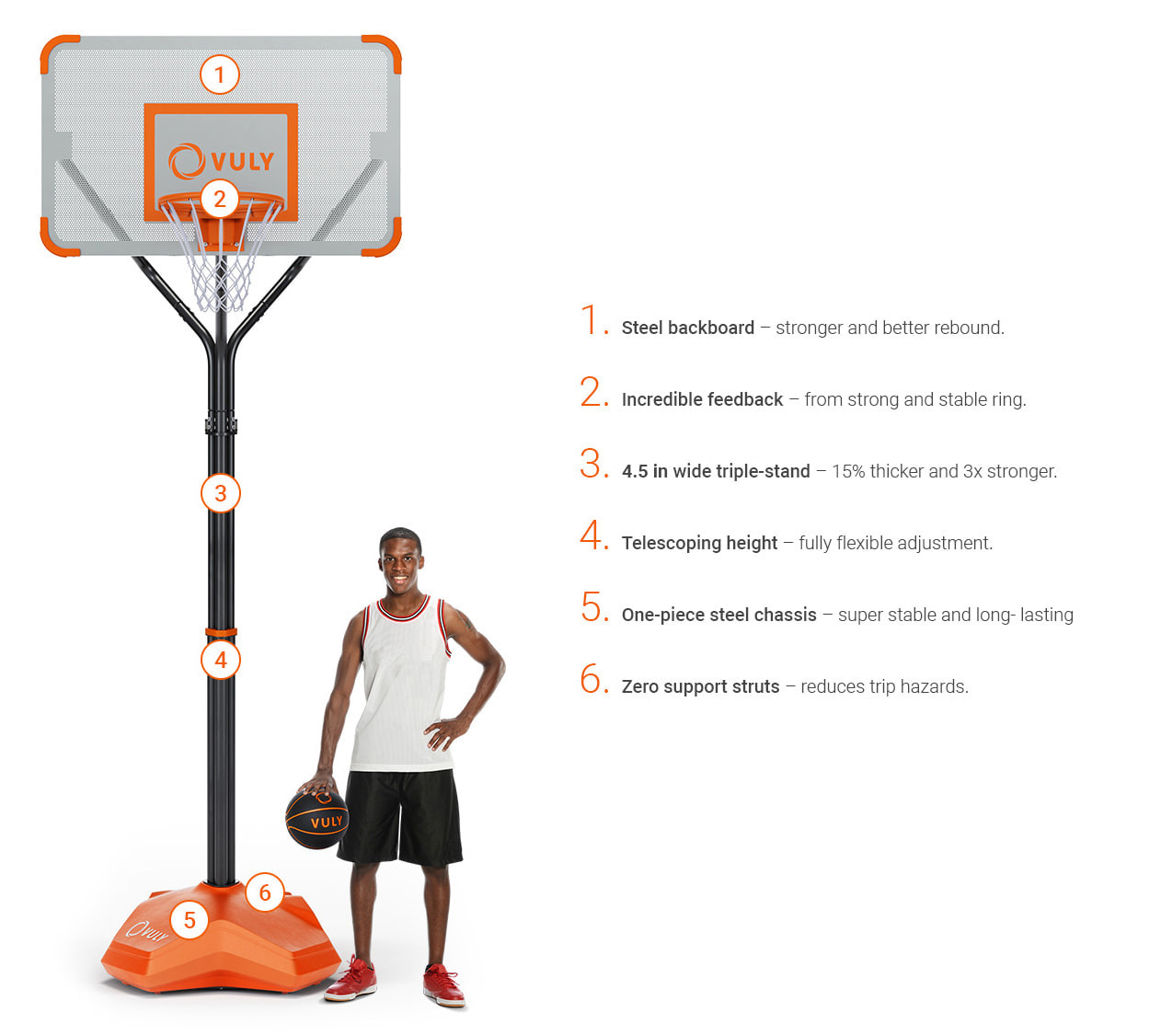 Slam Pro Basketball Hoop